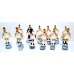 Subbuteo Andrew Table Soccer AS Roma 1983-84 only 12 figures,no bases,no box